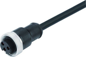 binder 77 1430 0000 50005-1000-20 Złącze męskie okrągłe konfekcjonowane złącze żeńskie proste Seria: 870 Łączna ilość st