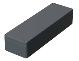 Bopla A 117 SIL (01117010) - obudowa aluminiowa z uszczelką silikonową (250 x 80 x 52 mm)