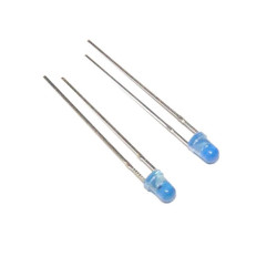 DIODA LED 3mm NIEBIESKA 350mcd 50st. DYFUZYJNA BLUE "SKY" MATOWA