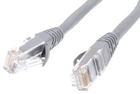 Kabel Ethernet Cat6 długość 0.5m Z zakończeniem RS PRO LSZH średnica 3.5mm
