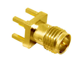 Złącze koncentryczne Montaż na płytce drukowanej Żeński typ złącza Złącze SMA 12.4GHz Przepust typ kabla Koncentryczny