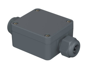 Bopla PK 101-211 (38101200) - obudowa poliestrowa z zamontowanymi dławnicami kablowymi PG 11 (58 x 64 x 34 mm)