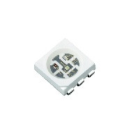 Top LED (PLCC6) 5050 White (yellow diffused) 3.25cd, 120°