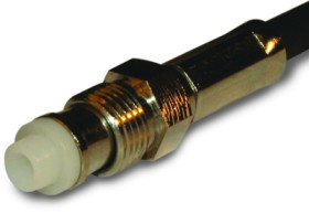 FME jack 50 Ω, RG-58, RG-141, LMR-195, Belden 7806A, Belden 9311, crimp connection, straight, 192102