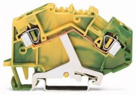 Złączka TOPJOB 2-przewodowa 4mm2 PE żółto-zielona 781-607/999-950 /50szt./