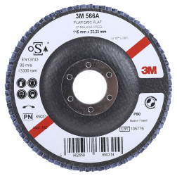 Tarcza ścierna Ściernica listkowa 115mm 3M Aluminium cyrkonowe