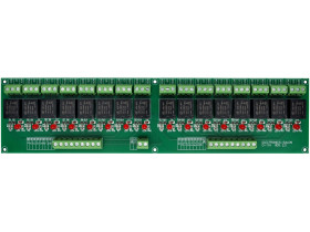 ELECTRONICS-SALON 16 SPDT 10Amp Power Relay Module, DC 12V Version.