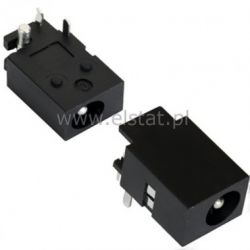 Gniazdo DC 1,6 / 4,3 montaż plastik