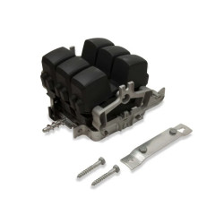 Rozłączni bezpiecznikowy słupowy 3P Al/Cu 3x(16-120)mm2 na wkładki NH00 SZ160.3