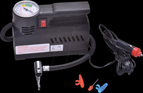 Car air compressor up to 18 bar, 12 V