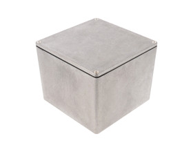 Obudowa Aluminium odlewane szerokość zew. 120 mm długość zew. 120 mm wys. zew. 94 mm Hammond IP65 Naturalny