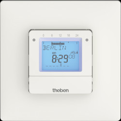 0700130 Digital astronomical timer, weekly programme, flush mounting