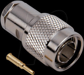 0405022-D TNC plug, solder type, RG 6-U