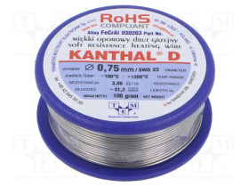 KANTHAL-D-0.75/100