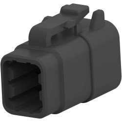 TE Connectivity DTM06-6S-EE04 DTM Socket Housing Cable 6 Pins 1 pc