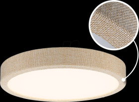 71052 Cosara ceiling light fixture, 15 W, 1300 lm, 3000 K, IP44, beige