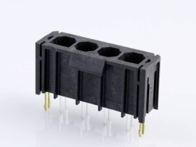 Molex 431606304 Listwa kołkowa, męska, do wbudowania, standardowa, piny: 4, 1 szt.