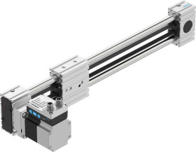 Siłownik liniowy elektryczny długość skoku 200mm obciążenie 50N Festo Napięcie wejściowe 24V dc Mikrosiłownik liniowy