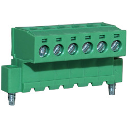 Camblock Plus CTBP96HJ/6FL 5.08mm Pluggable Screw Term to Flan Male T/Block 6p