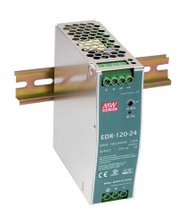 Zasilacz szyny DIN U wy 48V dc I wy 2.5A U we 90 → 264V ac MEAN WELL 120W impulsowy