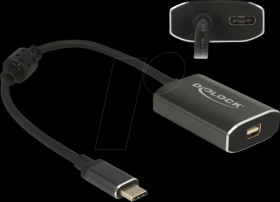 62990 Adapter cable USB Type-C male &gt; miniDP female, USB Type-C.