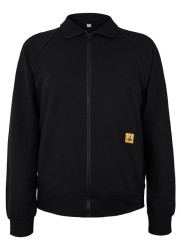 Sweter, 51-761, Unisex, XXL, Czarny, 3% węgla, 48,5% bawełny 48,5% poliestru