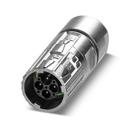 Złącze 4-pinowe M17 Montaż na kablu Wtyczka Phoenix Contact