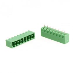 ZŁĄCZE TB 8PIN R-3.81MM MĘSKIE PROSTE ZAMKNIĘTE PCB RoHS