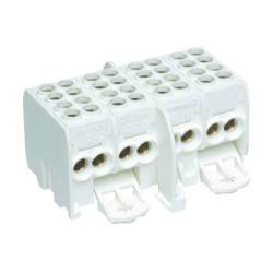 Hager KH24C Terminal Main Cable Branch 4P 80A 2x25/2x16mm&#xB2; Finger-safe