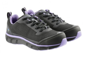 MILDE półbuty ochronne damskie S1 SRC czarno/fioletowe 40