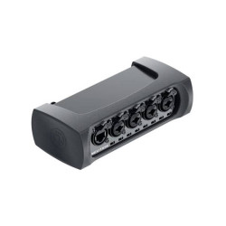 Neutrik NA-4I4O-AES72 Stage Box Black 4-Ch XLR CAT EtherCON Ground Lift