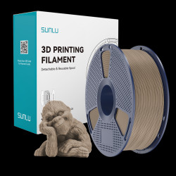 SUNLU PLA 1.75mm 1kg WOOD - drewniany