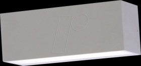 218242 Wall light fixture, 12 W, 1150 lm, 3000 K, grey, IP65