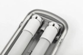 Oprawa hermetyczna LED 2xT8 G13 LED 18W 3600lm IP65 ABS/PS 120cm szary LD-HR2X18W12-30