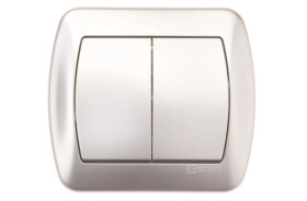 Simon Akord Łącznik świecznikowy aluminium metalizowane AW5/26