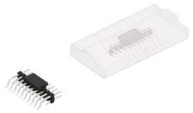 Pin header, 20 pole, pitch 2 mm, straight, black, 10062285