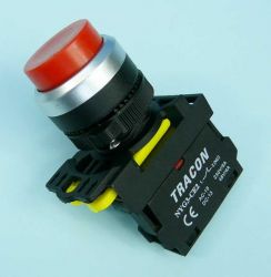 NYG3-HR 5A/230VAC 1xNO RED IP65