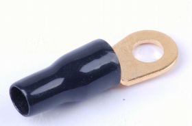 ZKO-6mm2/6.4 BK Końcówka oczkowa złocona M6