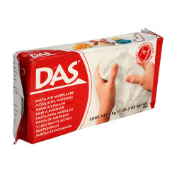 DAS 387500 Air Drying Modelling Clay 1kg White