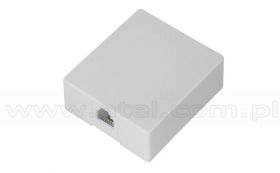 Puszka natynkowa PN1-4 ze złączem żeńskim 6p4c (standard)