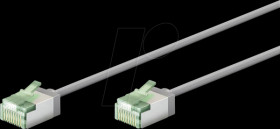 74348 Patch cable Cat.8,1 U/FTP super slim 3,0 m gray