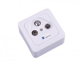 GNIAZDO AB.RTV-SAT CABLET.PRZE