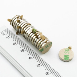 Magnes neodymowy 12x2mm z klejem