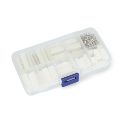 Zestaw złącz JST XH2.54 6/7/8/9/10 pin (męskie+żeńskie) i pinów żeńskich do obudowy gniazda - 260szt. - justPi