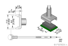 Grot C245304 do rączki JBC T245
