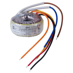 Vigortronix VTX-146-015-109 Toroidal Transformer 230V Single Primary 15VA 0-9V