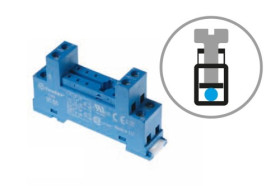 95.65SMA Gniazdo serii 95 do przekaźników serii 40.51; 40.52; 40.61; 40.62