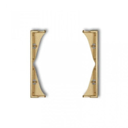 MINI Ramka pośrednia do gniazd podwójnych złota 29MRP-2