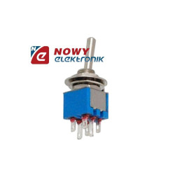 Przełącznik VS5203 6pin/2poz on-on VITALCO miniat. dźwigniowy