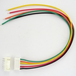 Konektor JST 6pin z gniazdem montażowym XH2.54 XH